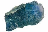 Blue-Green Stepped Fluorite Crystal Cluster - China #114023-3